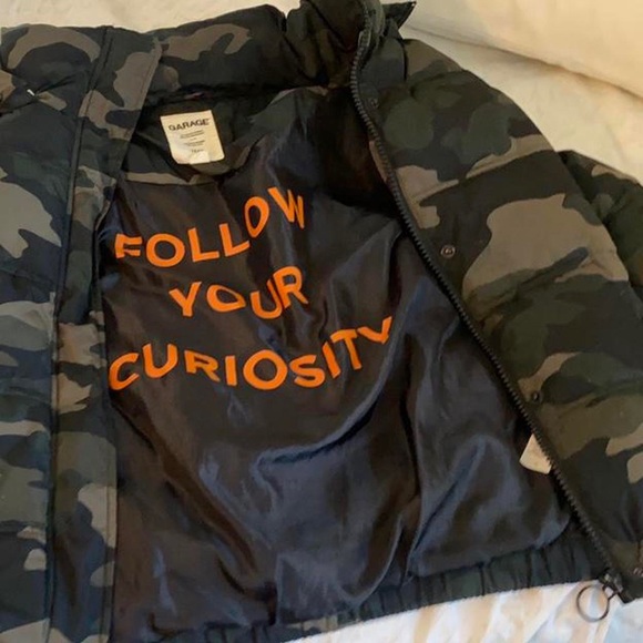 Garage puffer jacket - Picture 1 of 2
